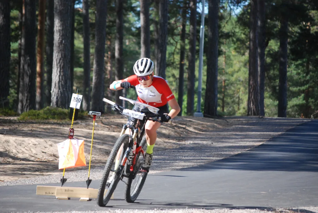 Juniorinnen-Weltmeisterin im Bike-OL