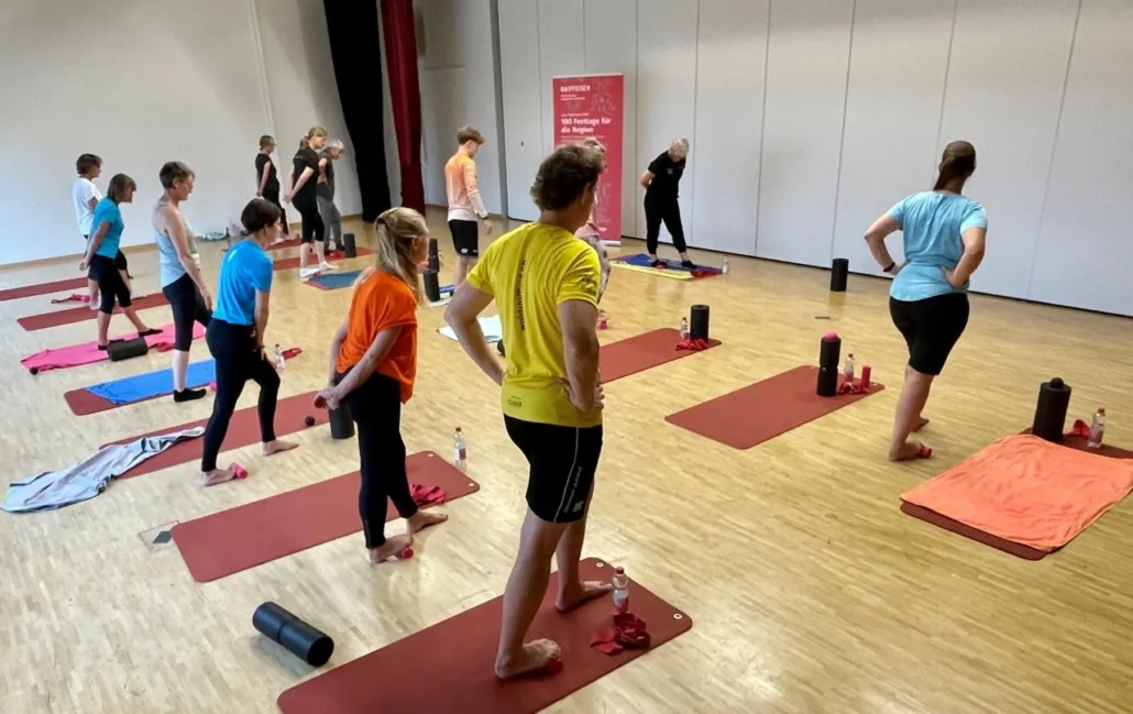 Beweglichkeitstraining mit Susanne